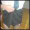 Gemma always in nylons!!